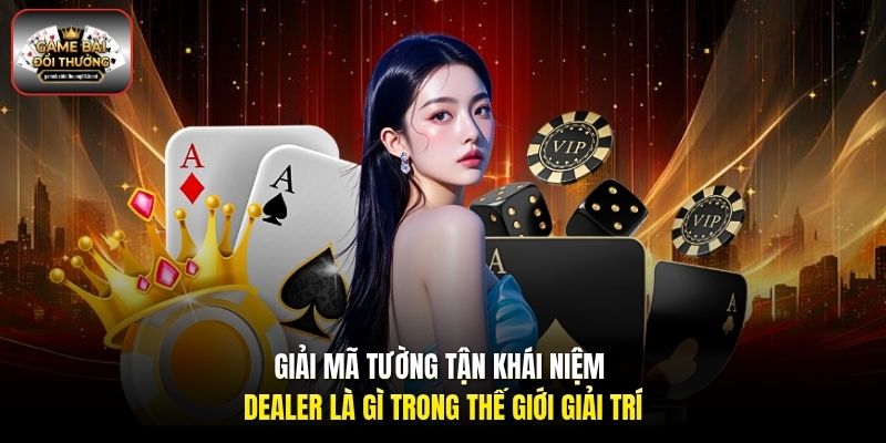 Giải mã tường tận khái niệm Dealer là gì trong thế giới giải trí